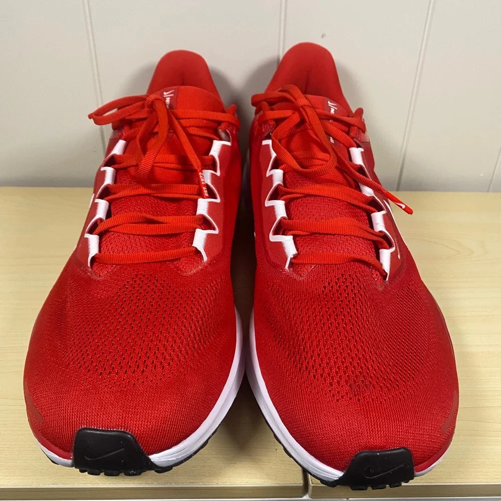 Nike Air Zoom Pegasus 41 Running Shoes Sneakers Mens Size 15 Red - Picture 10 of 15